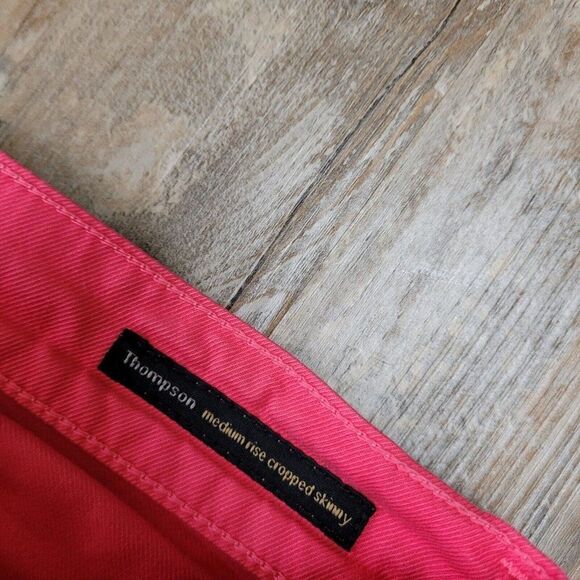 Citizens of Humanity Thompson Medium Rise‎ Skinny Jeans Shocking Pink Womens 26 - Picture 14 of 16